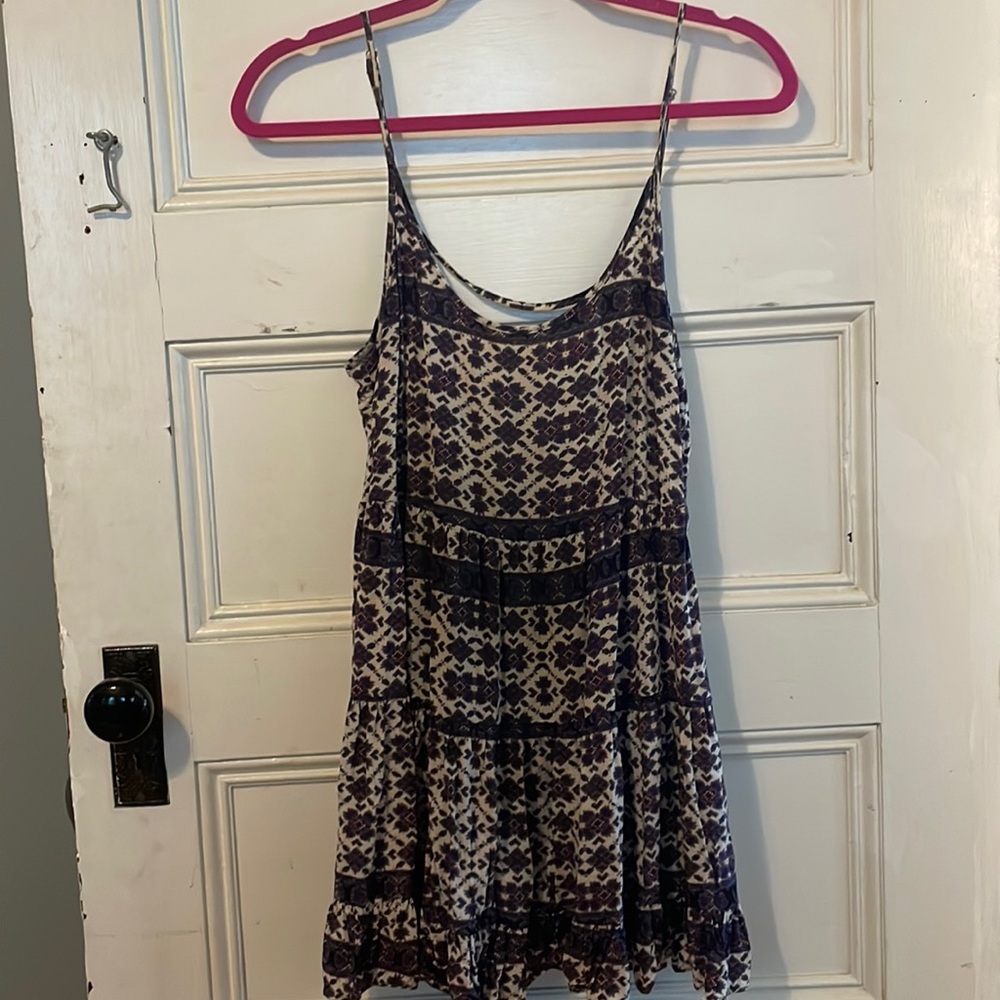 Brandy Melville One Size purple patterned sundress